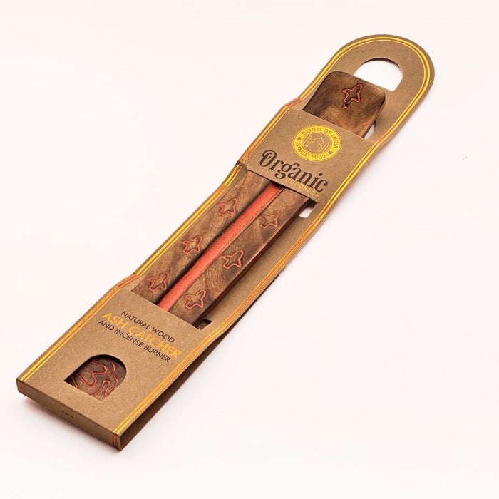 Porta incienso Natural Wood Naranja
