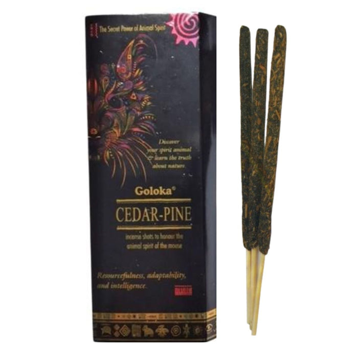 Incienso Natural Mini Cedro Pino - Spirit of Animals