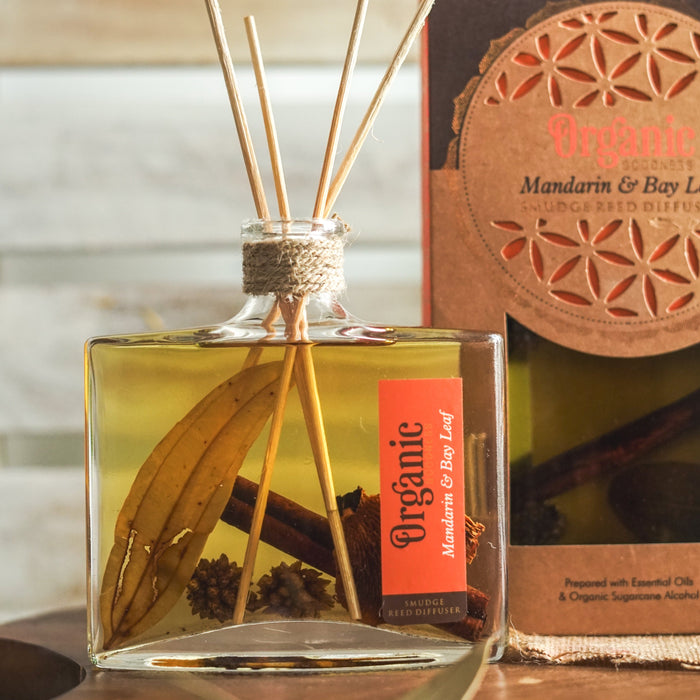 Difusor Mikado Organic Goodness Mandarina y Laurel - Song of India