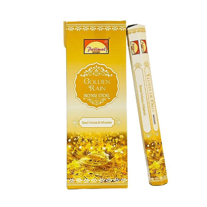 Incienso Lluvia de Oro - Parimal Hexagonal