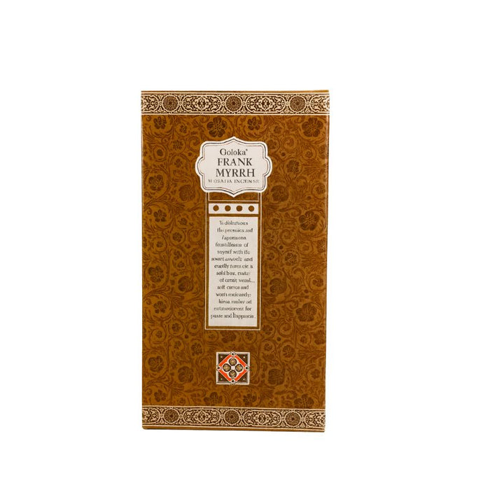 Incienso Natural Frankinciense Mirra Fit - Goloka
