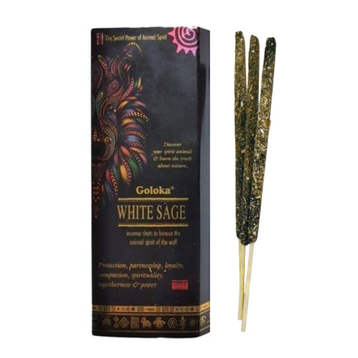Incienso Natural Mini Salvia Blanca - Spirit of Animals