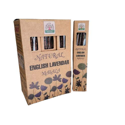 Incienso Natural Lavanda Inglesa Organico - Namaste India