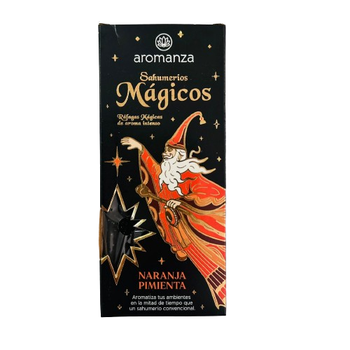 Sahumerio Magico Naranja Pimienta - Aromanza