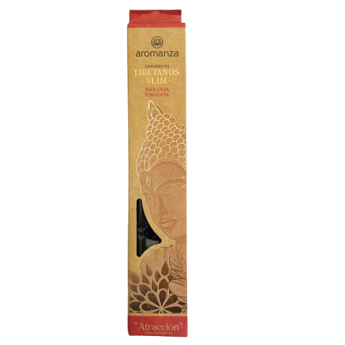Sahumerio Tibetano Slim Naranja Pimienta - Aromanza