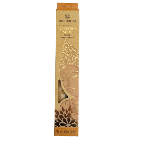 Sahumerio Tibetano Slim Super Palo Santo - Aromanza