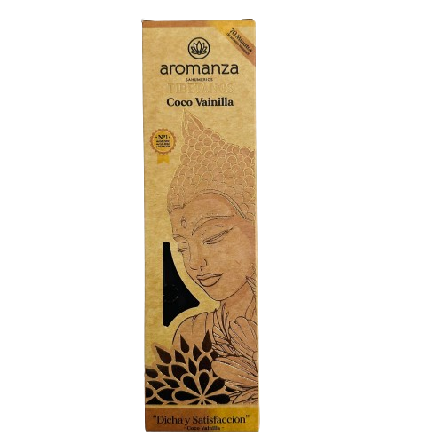 Sahumerio Tibetano Coco Vainilla - Aromanza