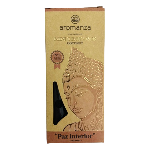 Sahumerio Mini Tibetano Coco - Aromanza