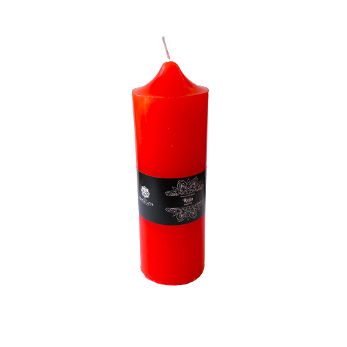 Velón Rojo - 15 cms