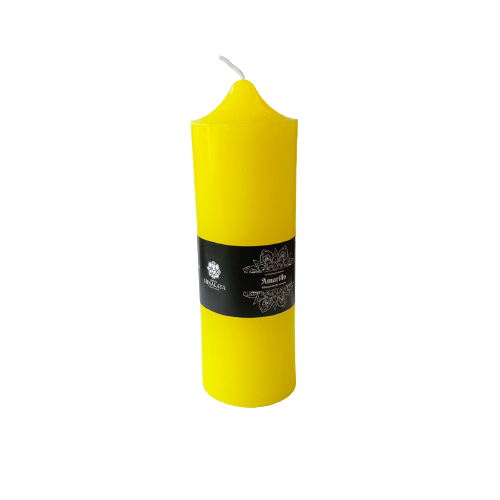 Velón Amarillo - 15 cms