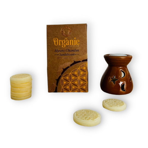 Cera de Soya Aromática Sandalwood - Song of India