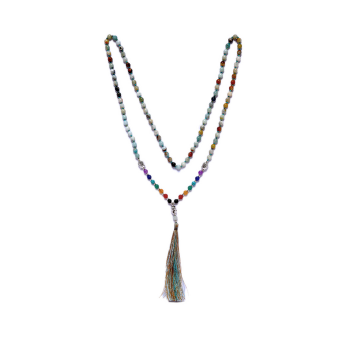 Japa Mala Budda Amazonita 6mm
