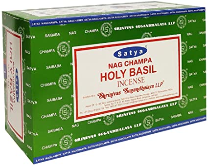 Incienso Natural Holy Basil - Satya