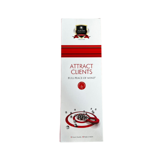 Incienso Natural Atrae Cliente - Alaukik