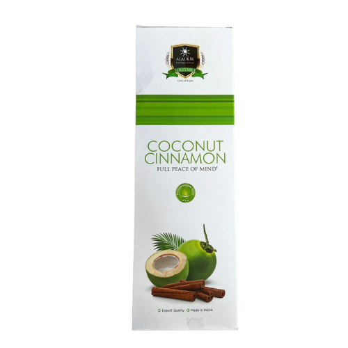 Incienso Natural Coco Canela - Alaukik
