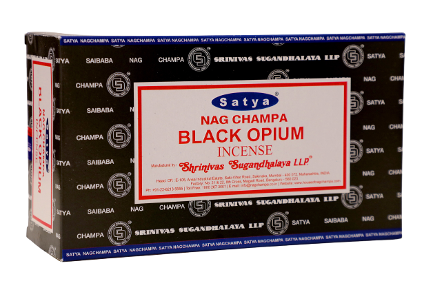Incienso Natural Black Opium - Satya