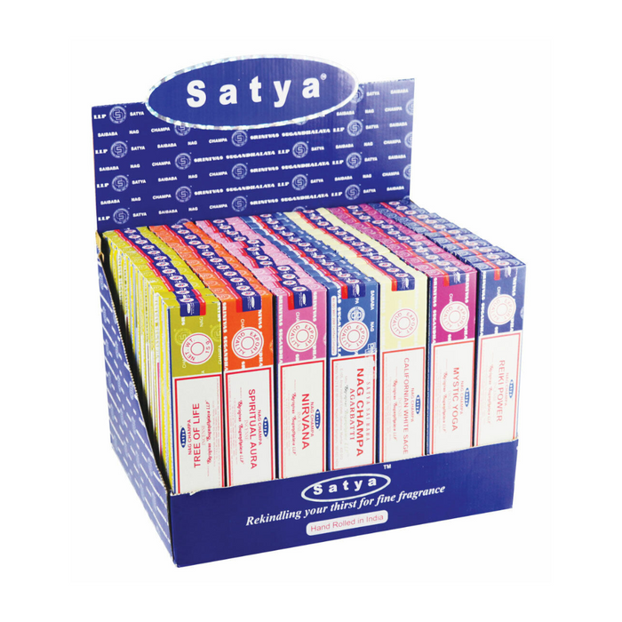 Incienso Satya Nag champa Pack 84 Unidades Display VFM 2