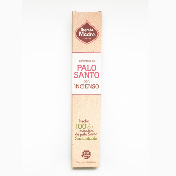 Varilla Sahumerio Palo Santo con Incienso - Sagrada Madre