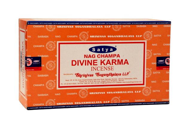 Incienso Natural Divine Karma - Satya