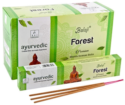 Incienso Natural Bosque Ayurvedico - Balaji