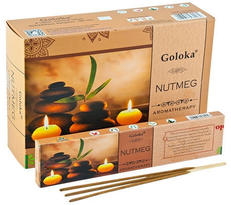 Incienso Natural Nuez Moscada - Goloka