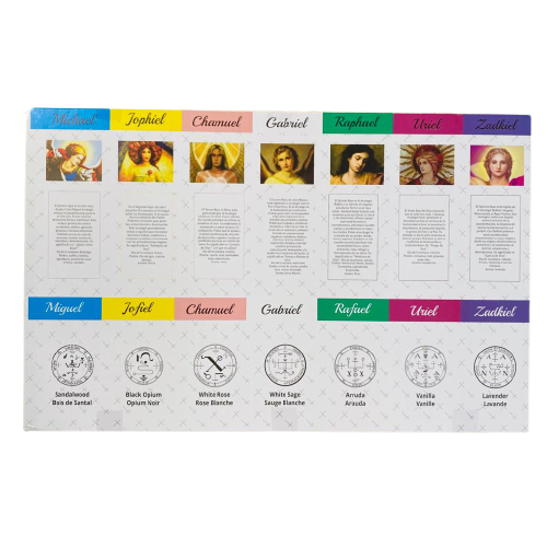 Pack Regalo 7 Arcángeles Incienso Natural - Goloka