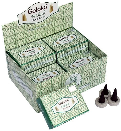 Incienso en Cono Patchouli - Goloka