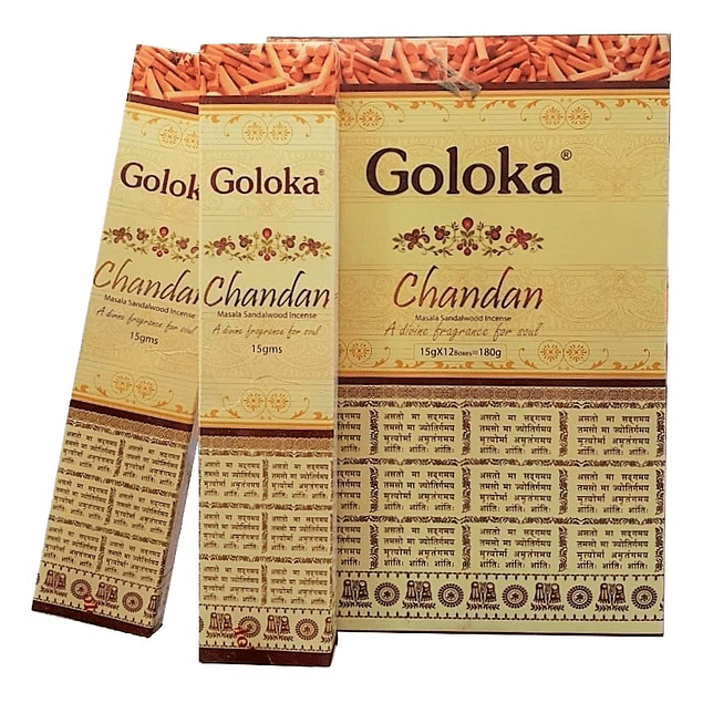 Incienso Natural Premium Chandan - Goloka