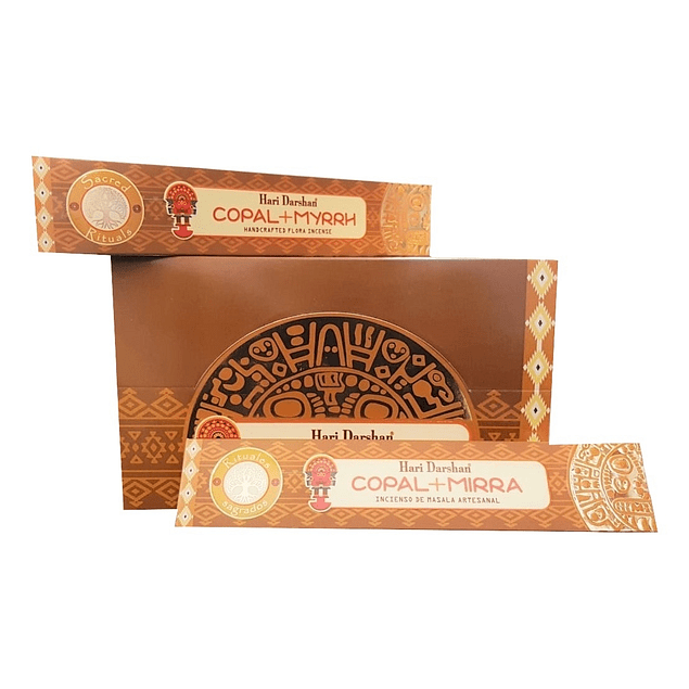 Incienso Natural Copal Mirra - Hari Darshan