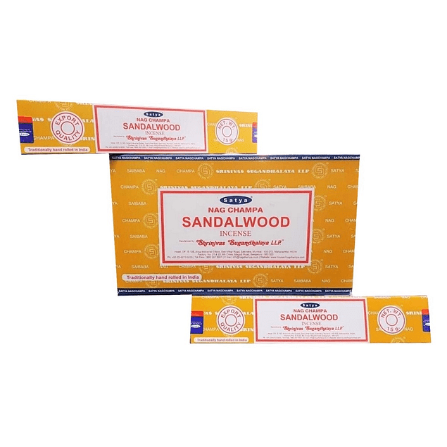 Incienso Natural Sandalwood - Satya