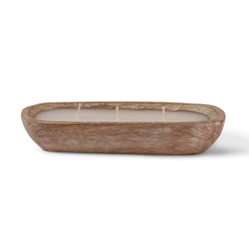 Vela Rectangular Madera de Vainilla y Nuez Moscada - Lumiere du Ciel
