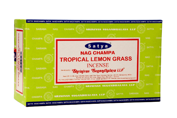 Incienso Natural Tropical Lemongrass - Satya