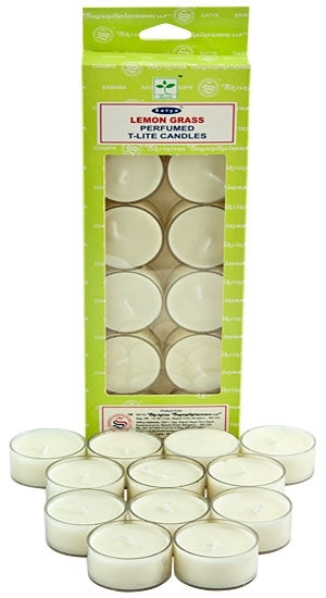Vela Aromática Lemongrass Tealight - Satya