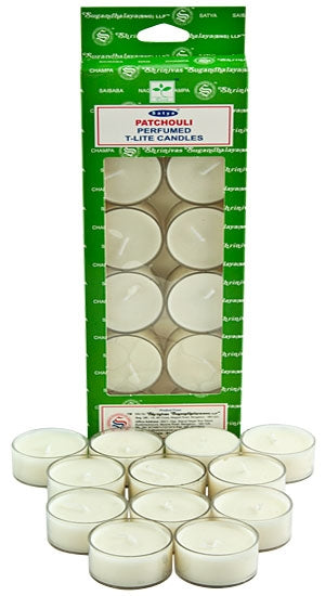 Vela Aromática Pachulí Tealight - Satya
