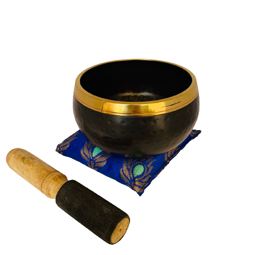 Cuenco Oscuro Tibetano 12 cm - Shiva Blue