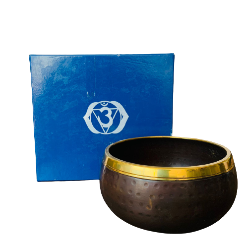 Cuenco Oscuro Tibetano 14 cm - Budda Indigo