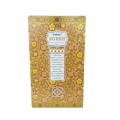 Incienso Natural Mirra Fit - Goloka