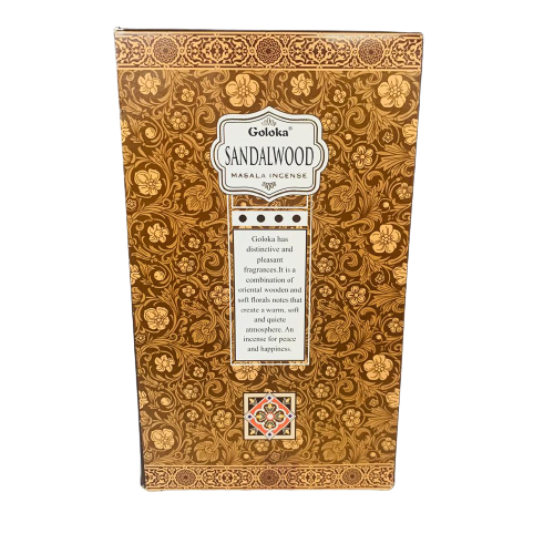Incienso Natural Sandalwood Fit - Goloka