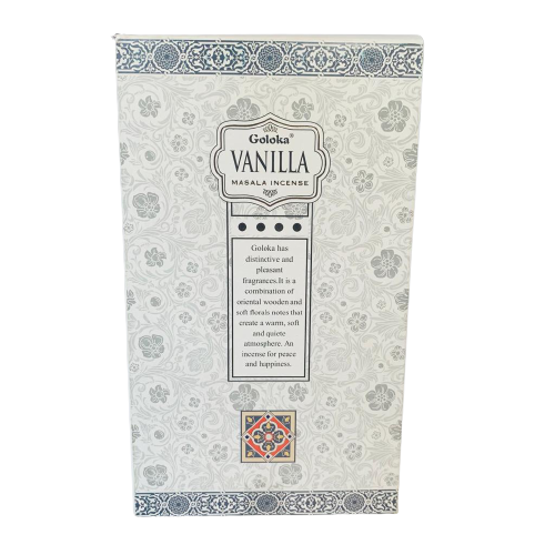 Incienso Natural Vainilla Fit - Goloka