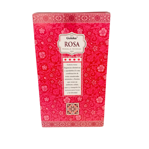 Incienso Natural Rosa Fit - Goloka