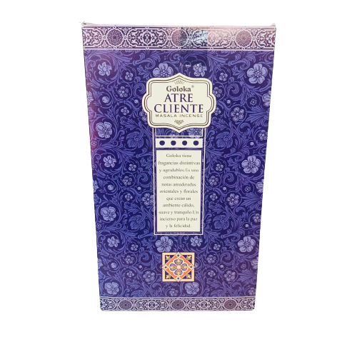 Incienso Natural Atrae Cliente Fit - Goloka
