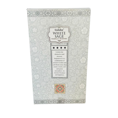 Incienso Natural Salvia Blanca Fit - Goloka