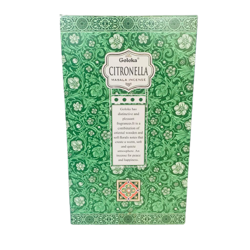 Incienso Natural Citronella Fit - Goloka