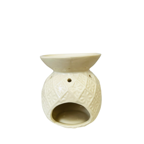 Difusor de Ceramica Blanco Textura Design