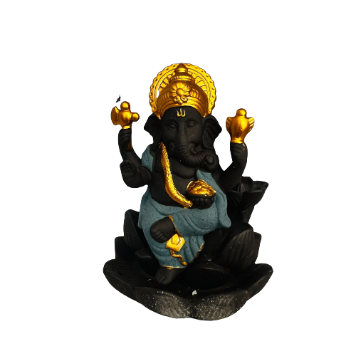 Porta Incienso Cascada Ganesha Verde