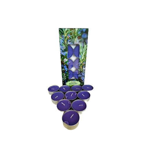Vela Aromática Romero Tealight - Goloka