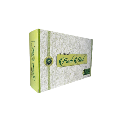 Incienso Natural Popular Menta Fresca - Goloka