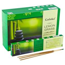 Incienso Natural Lemongrass Aromaterapia - Goloka