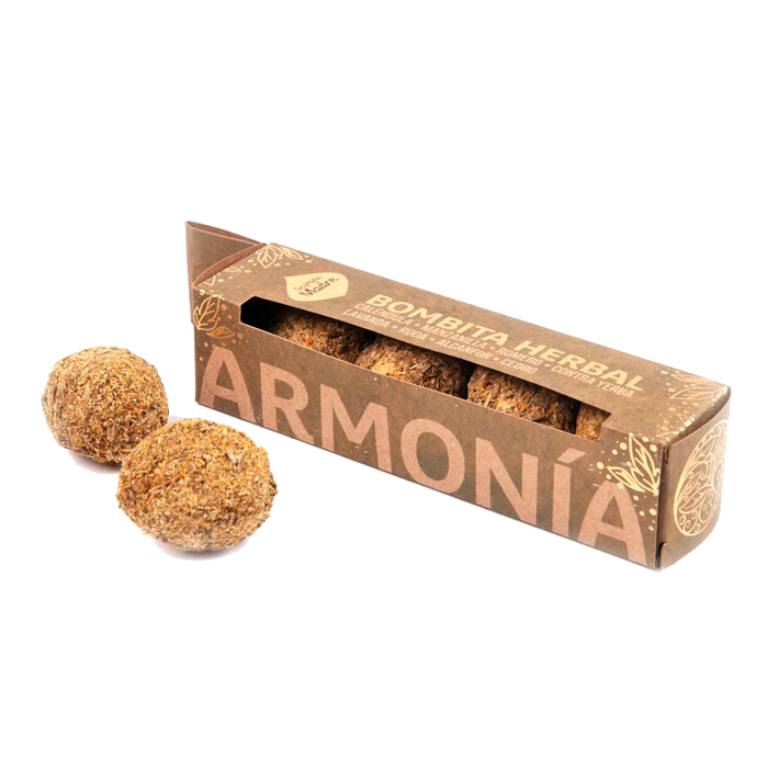 Bombita Herbal Sahumerio Armonia - Sagrada Madre