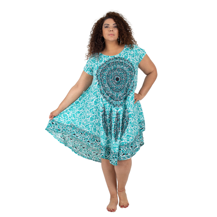 Vestido Sarayu Aqua